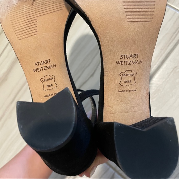 Stuart Weitzman Ankle Strap Sandals - Picture 6 of 6